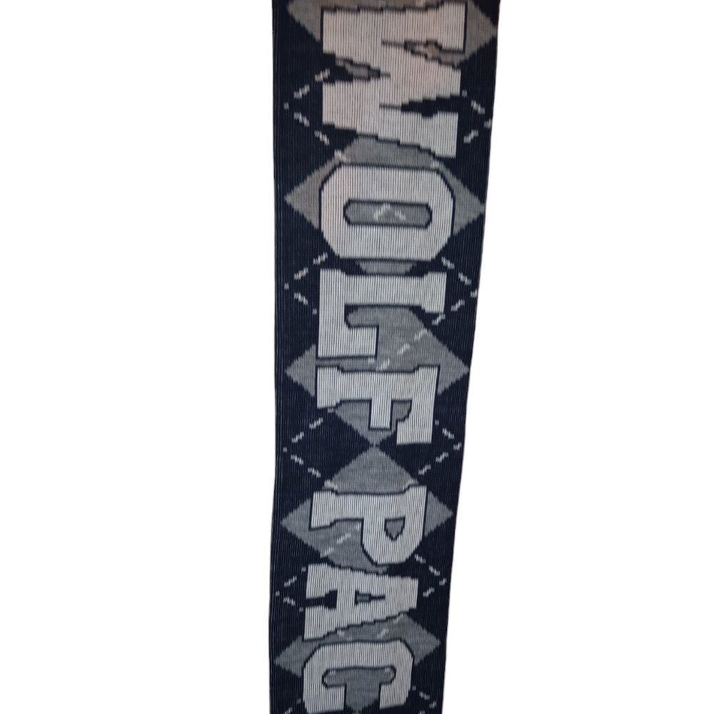 Wolf Pack Scarf Argyle EUC